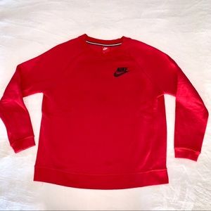 Red Nike Sweatshirt